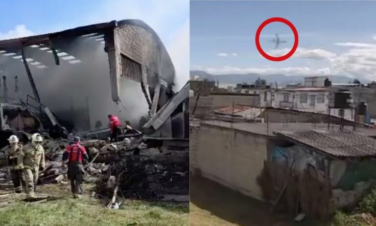 Accidente aéreo en Toluca: avioneta se desploma y se registran fallecidos
