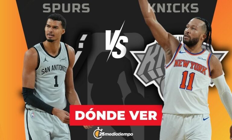Consulta el Horario y Canal para el Juego Knicks vs. Spurs en la Final de la NBA Cup 2025