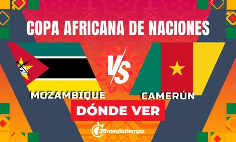 Copa Africana 2025: Cómo ver EN VIVO Mozambique vs Camerún