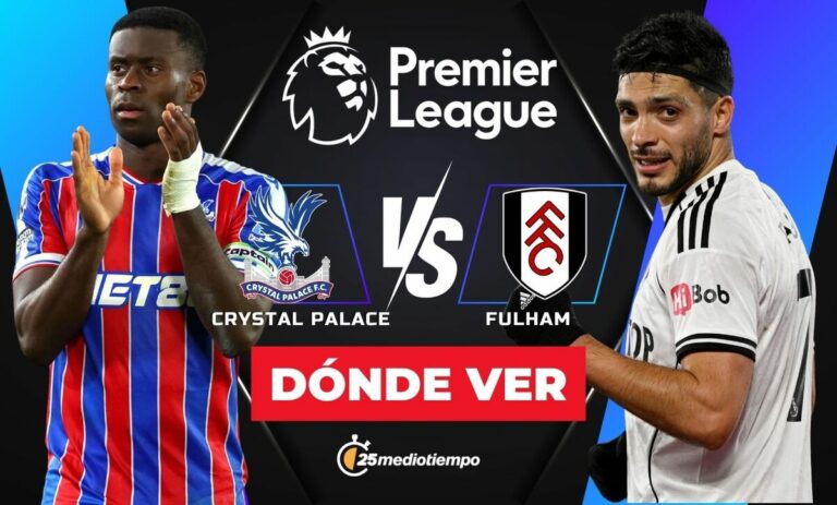 ¿A qué hora se juega Crystal Palace vs Fulham HOY? Guía para seguir a Raúl Jiménez en la Premier League