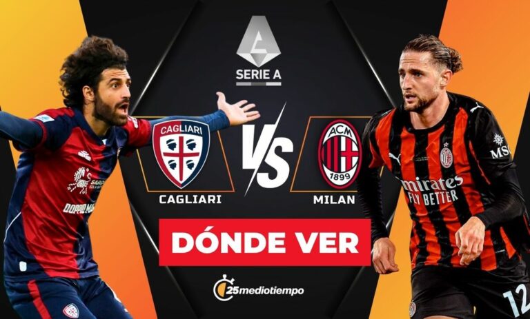 Cagliari vs. AC Milan: Todo sobre cómo ver EN VIVO el partido de Serie A 2026