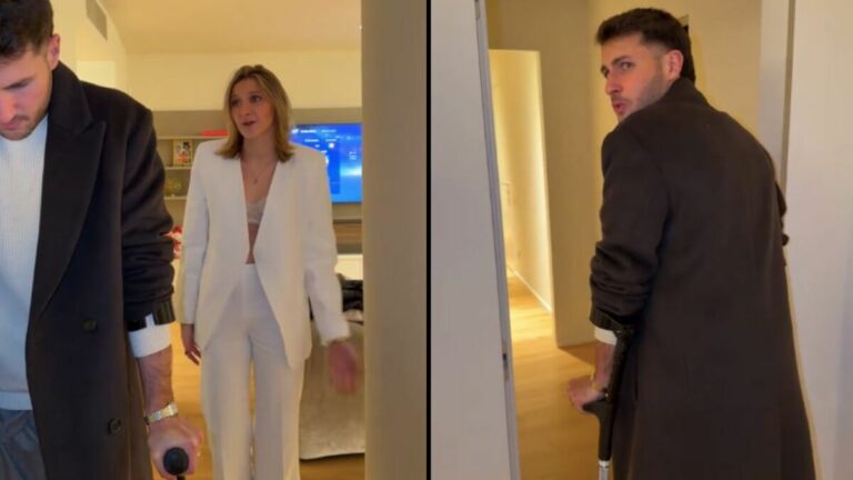 La hermana de Santi Gimenez comparte un chiste en Tik Tok sobre su lesión