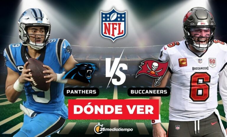 Buccaneers vs. Panthers: ¡Todo lo que necesitas saber para ver EN VIVO el título del Sur de la NFC en Semana 18!