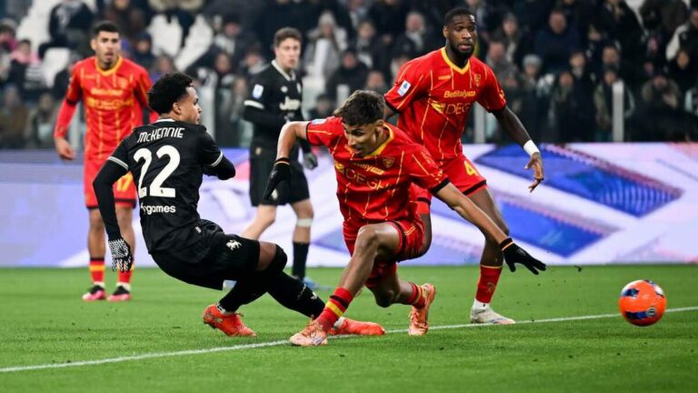 Juventus se aleja de la cima de la Serie A tras empate con Lecce
