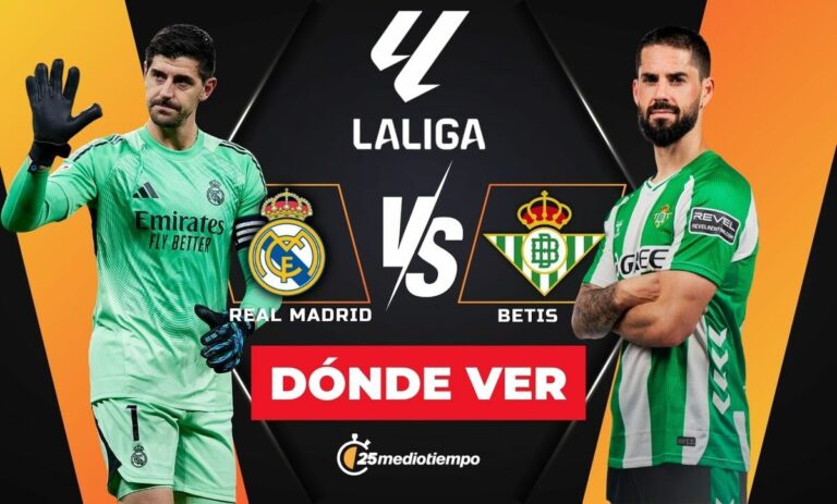 Real Madrid vs Real Betis: Cómo y dónde ver el partido EN VIVO de LaLiga 2026