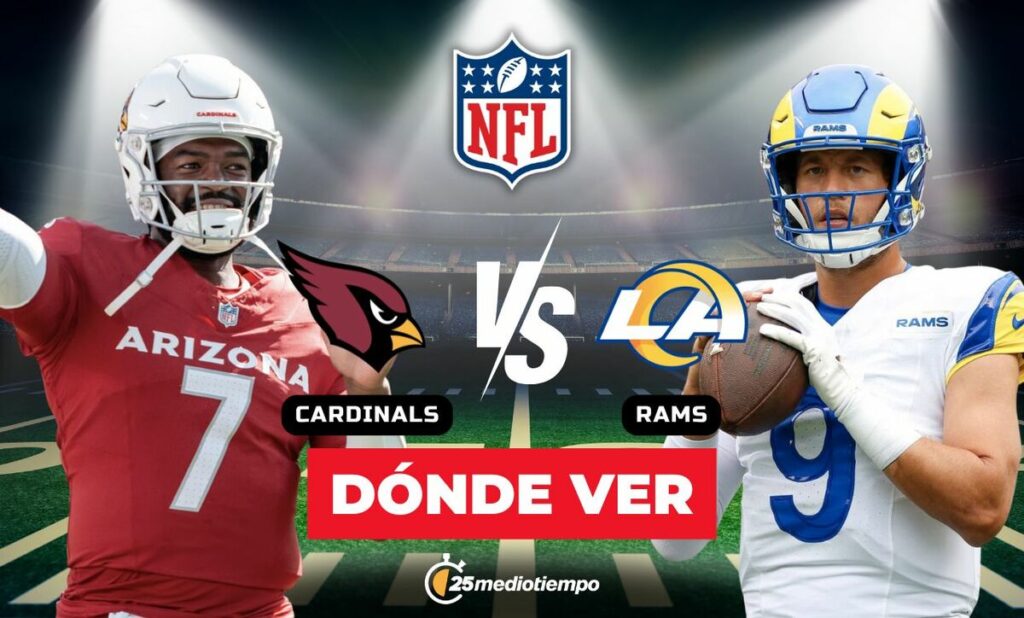 ¿Cómo Ver Cardinals vs Rams EN VIVO? Guía de Horario y Canal para la Semana 18 de la NFL 2026